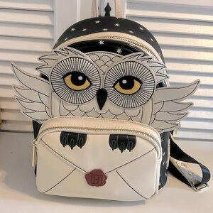 New Harry Potter Loungefly mini Hedgwig backpack